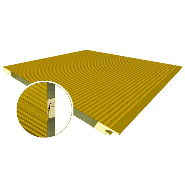 聚氨酯封邊巖棉墻面板